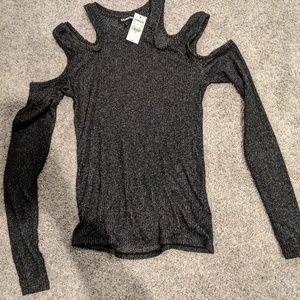 Express Cold shoulder shirt
